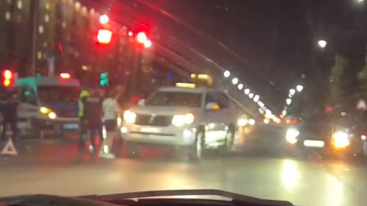 Два ДТП с наездом на пешеходов произошло в Костанае за два дня