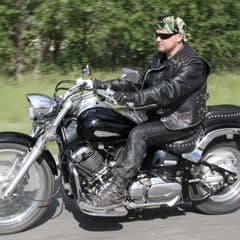 Суровый романтик на Yamaha