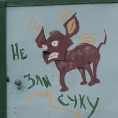 Осторожно, злая собака!