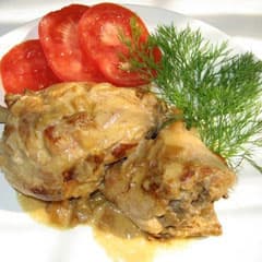 Кролик в молоке