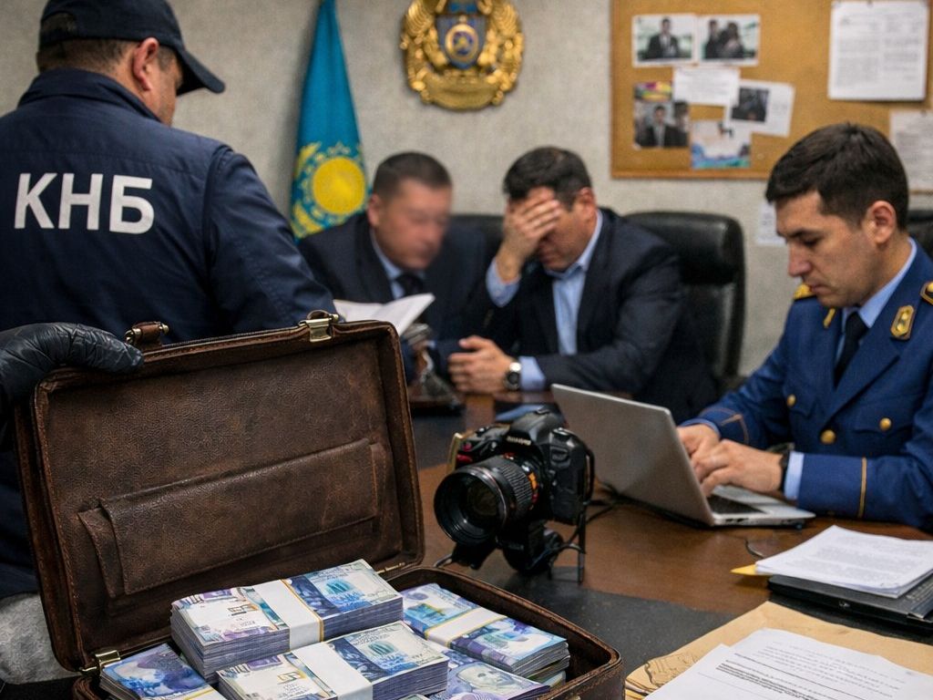 Досудебное расследование по факту взятки с участием своего сотрудника подтвердили в ДГД Костанайской области