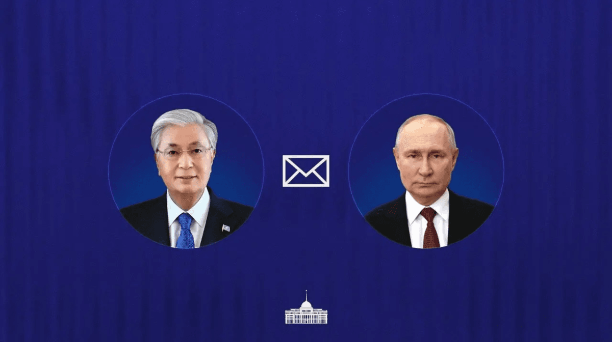 Токаев поздравил Путина с успешным проведением выборов в Госдуму
