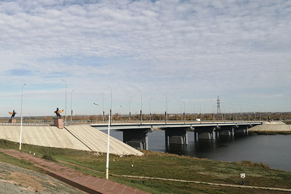 Большой мост в костанае